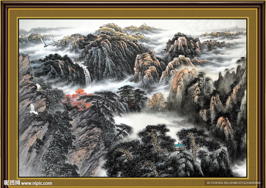 山水国画