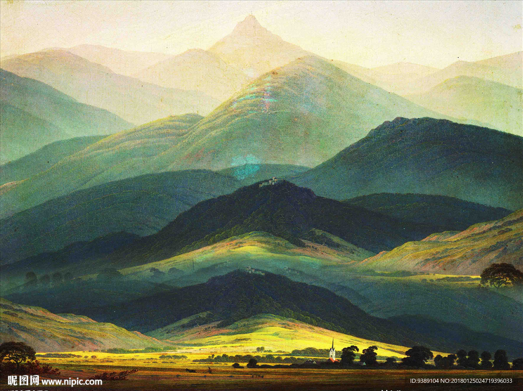 风景油画