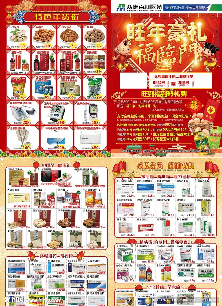 药店DM单