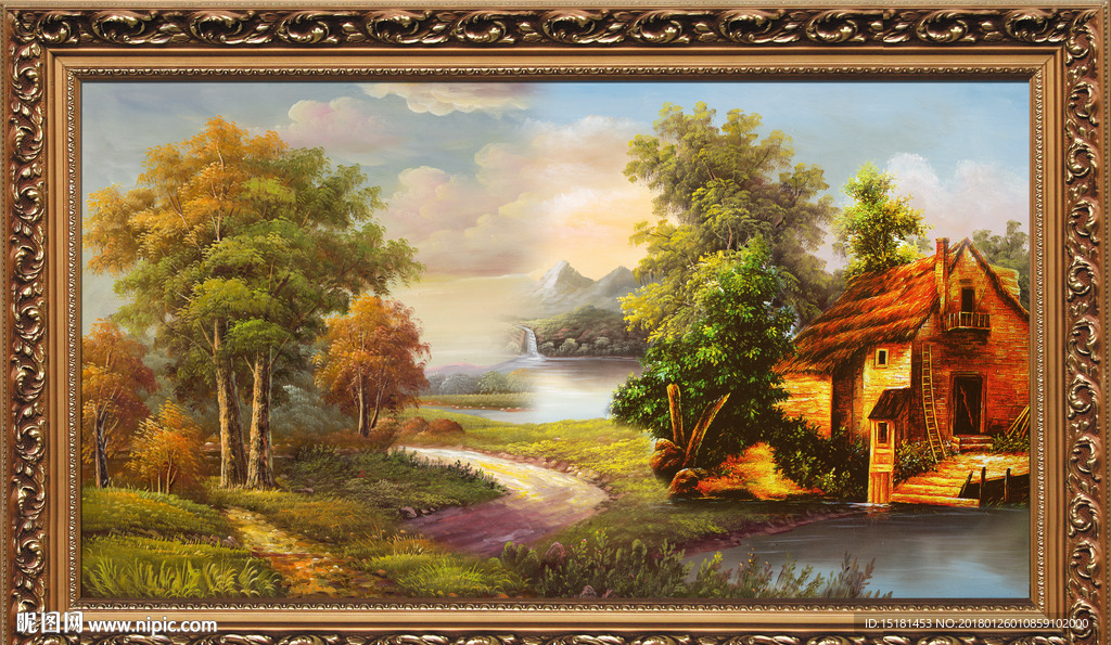 风景油画