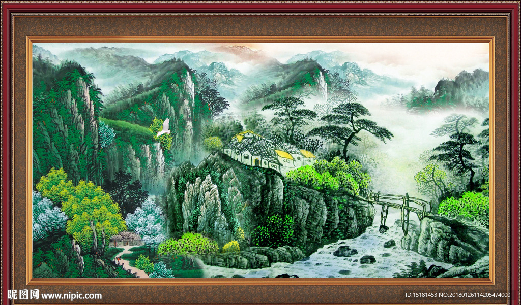 国画山水