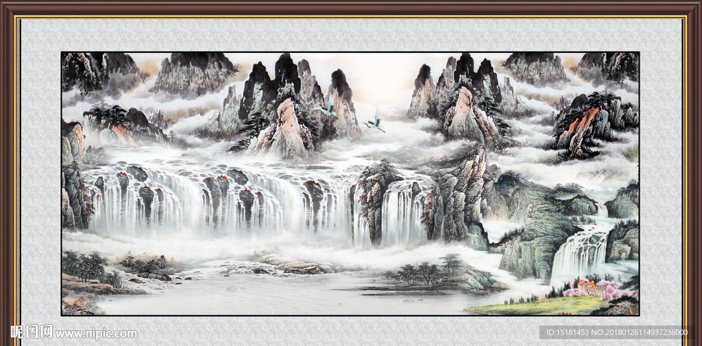 山水国画