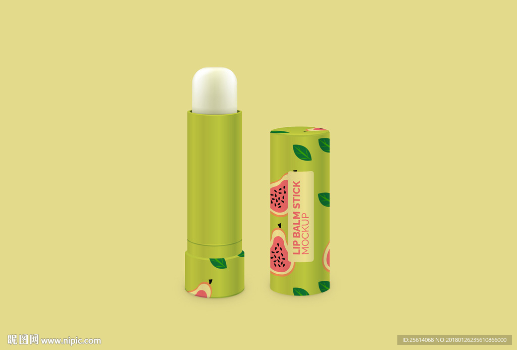 润唇膏样机