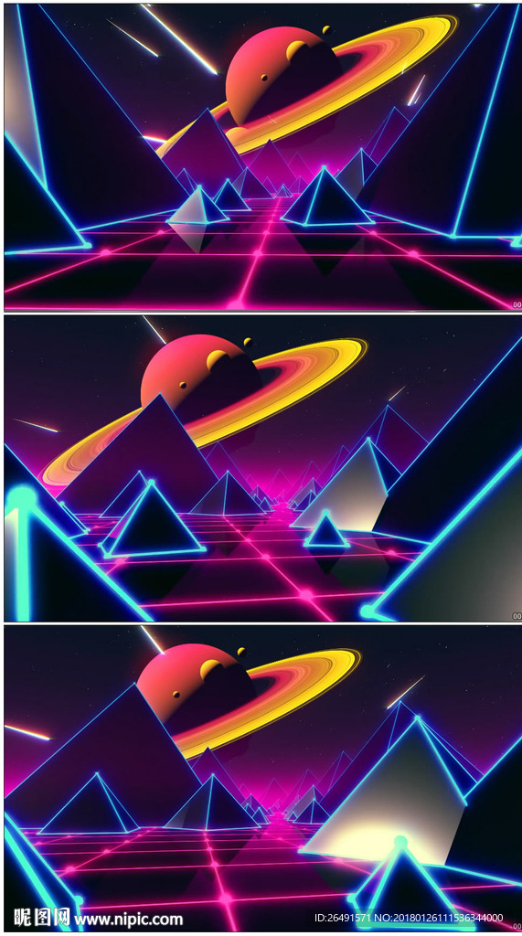 高清DJ背景VJ动感舞曲视频