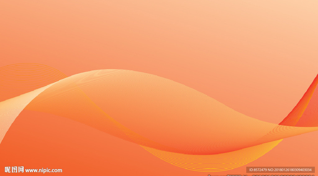 柔和曲线线条背景