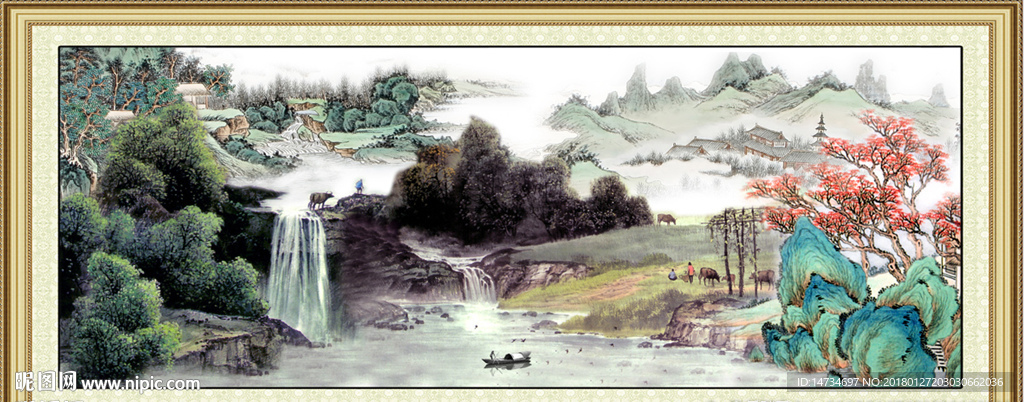 国画山水