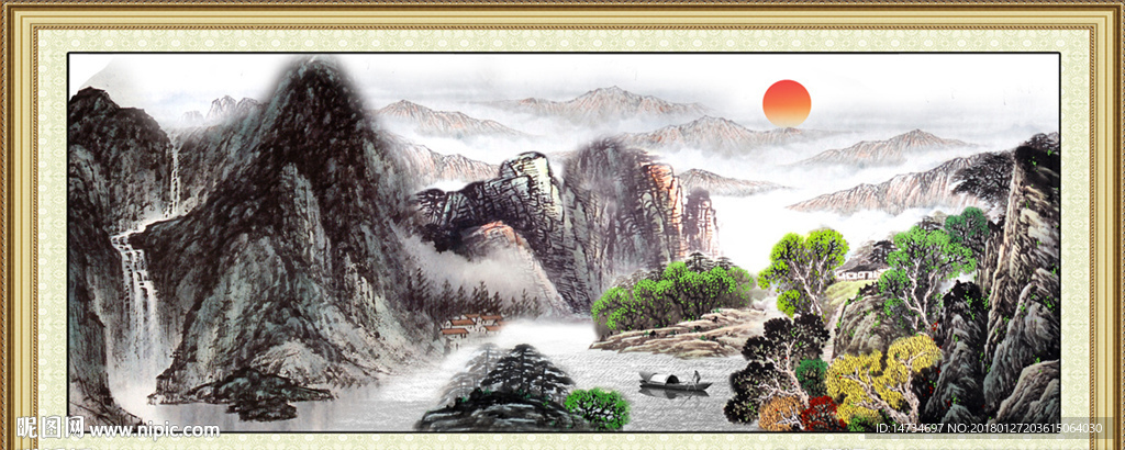 水墨国画