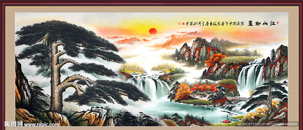 油画风景