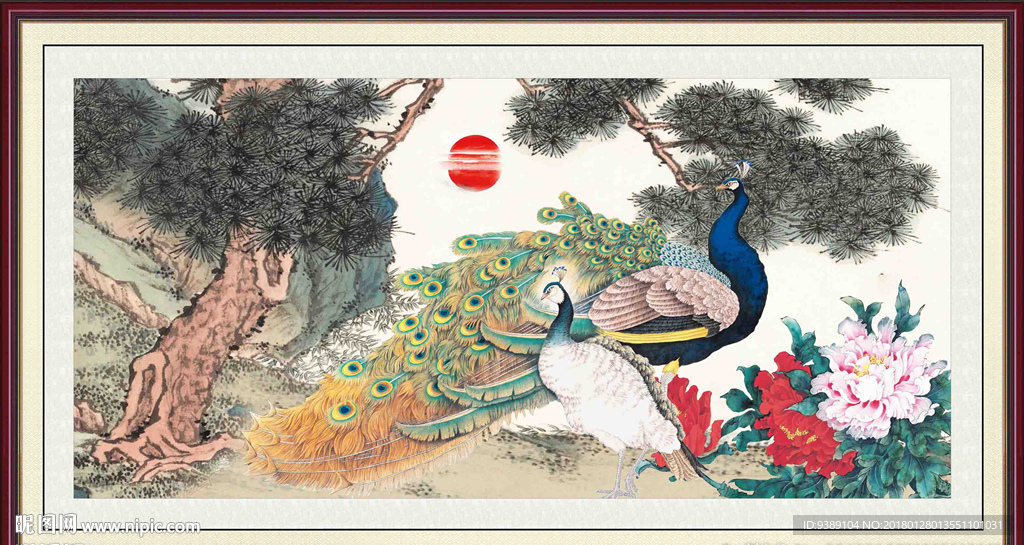 孔雀图