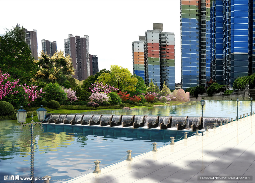 滨河景观设计