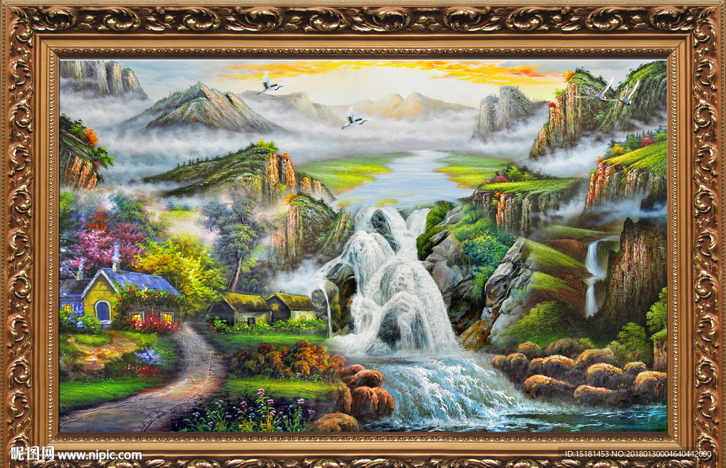 风景油画