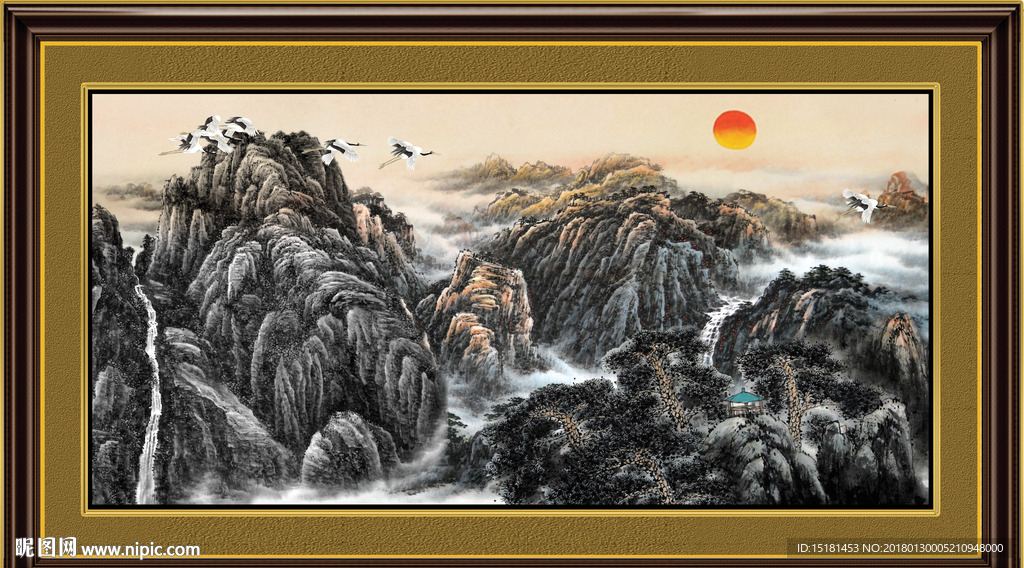 国画山水