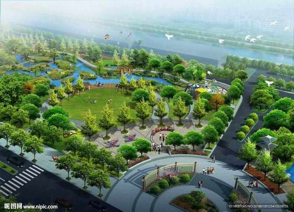 园林景观 住宅景观 园林效果图