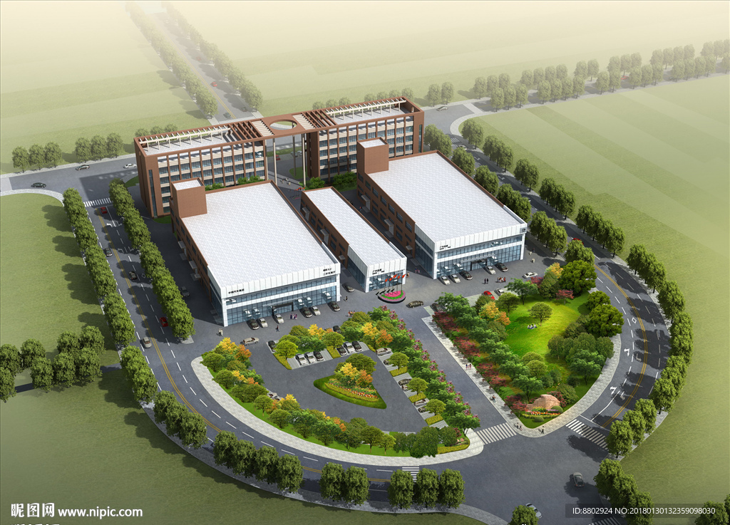 商务区景观设计