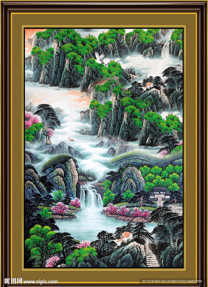 山水国画