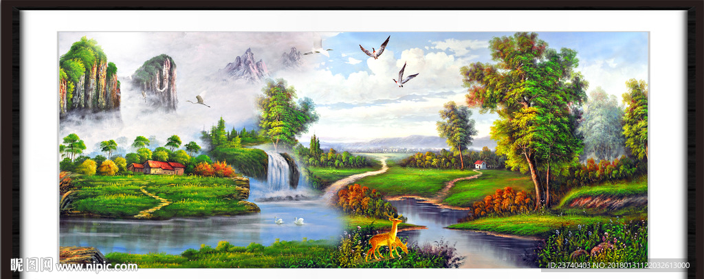 风景油画
