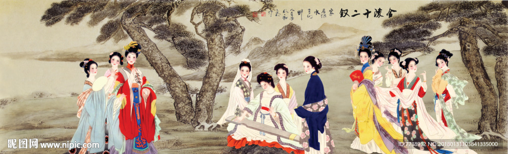 国画仕女