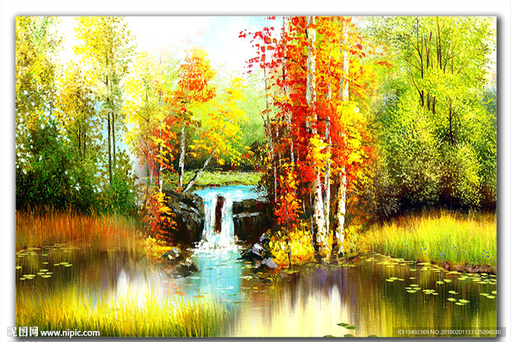 油画 风景