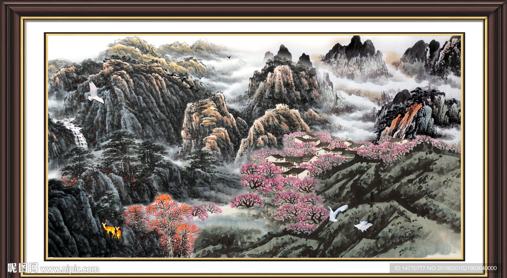 国画山水