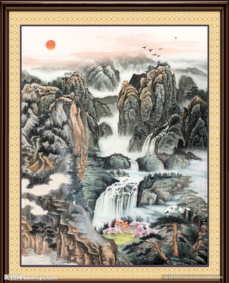 山水国画