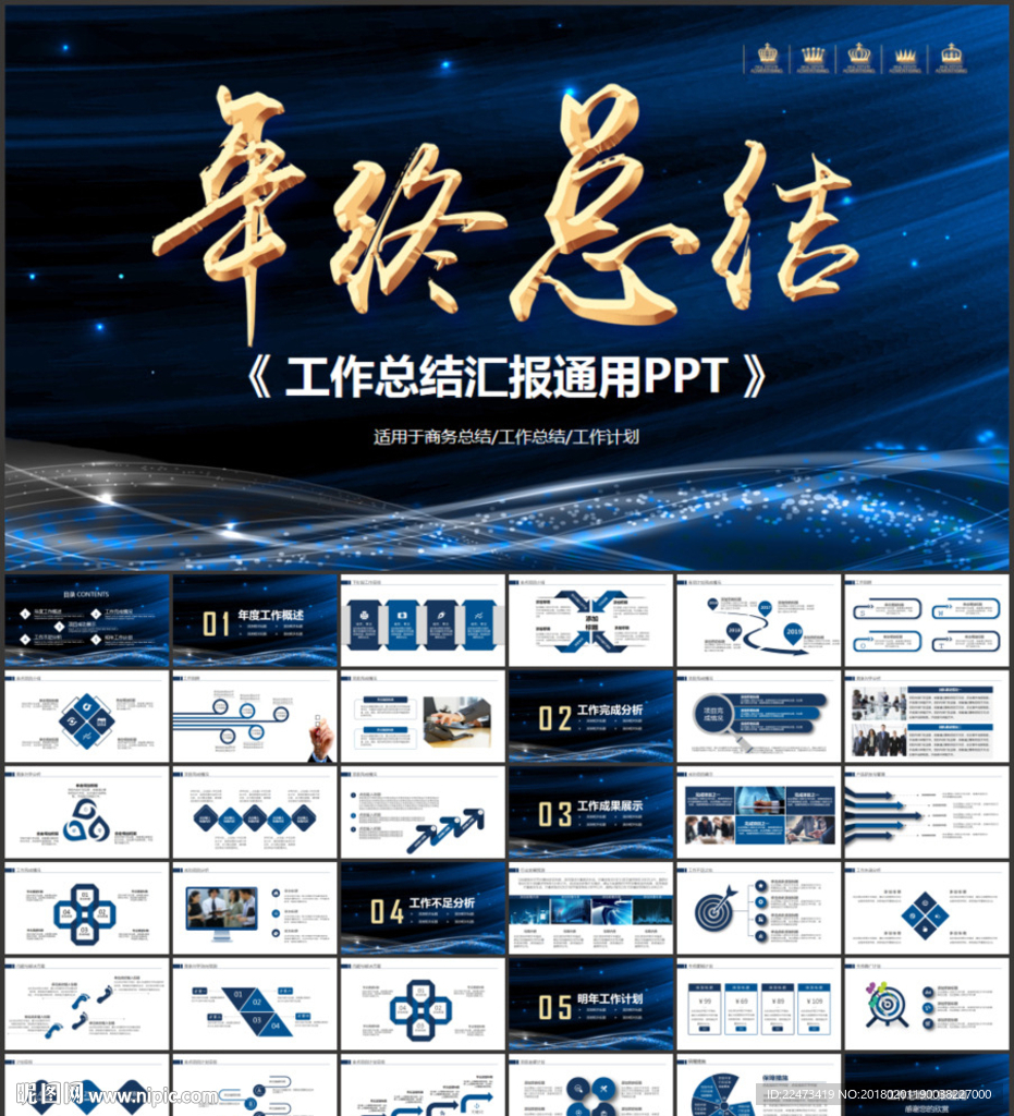 年终总结ppt