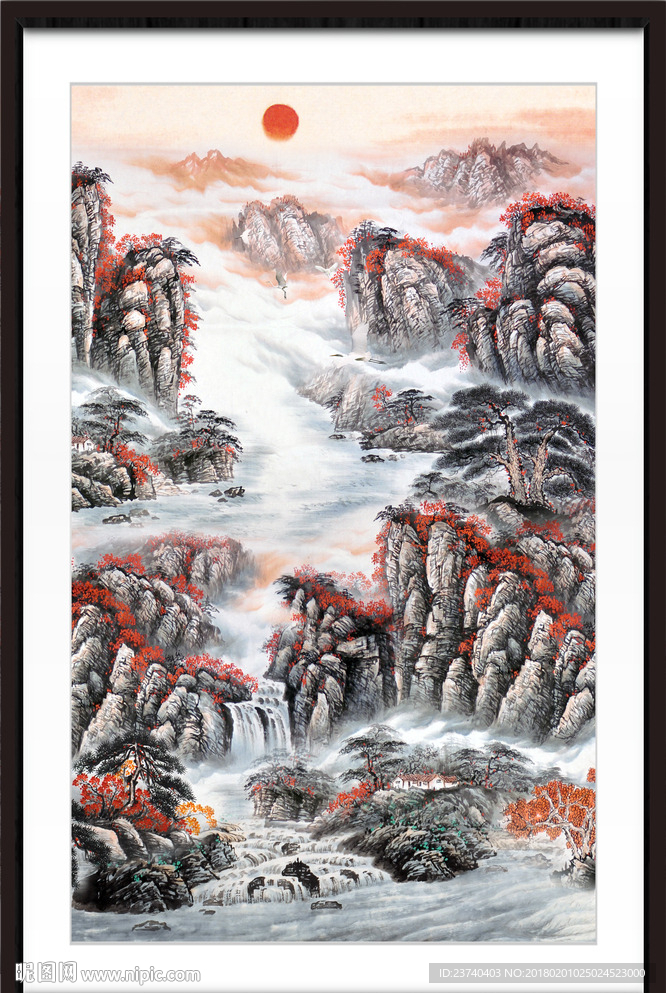 山水国画
