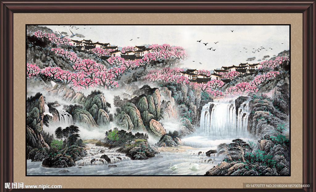 山水国画
