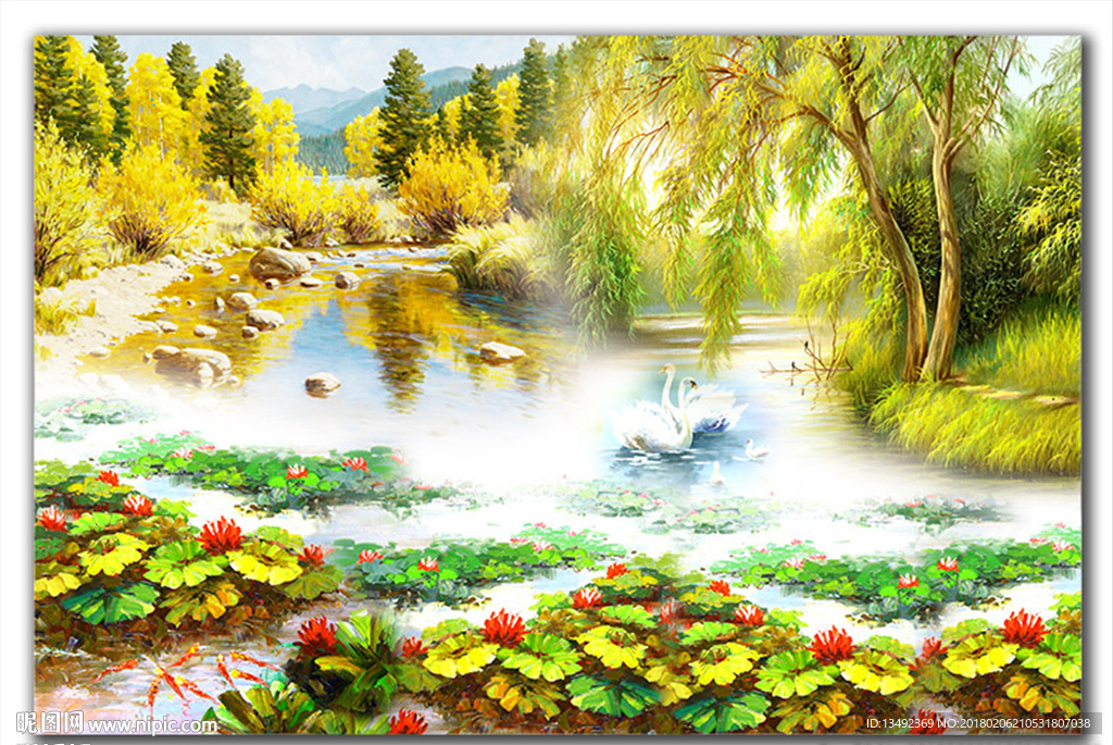 油画