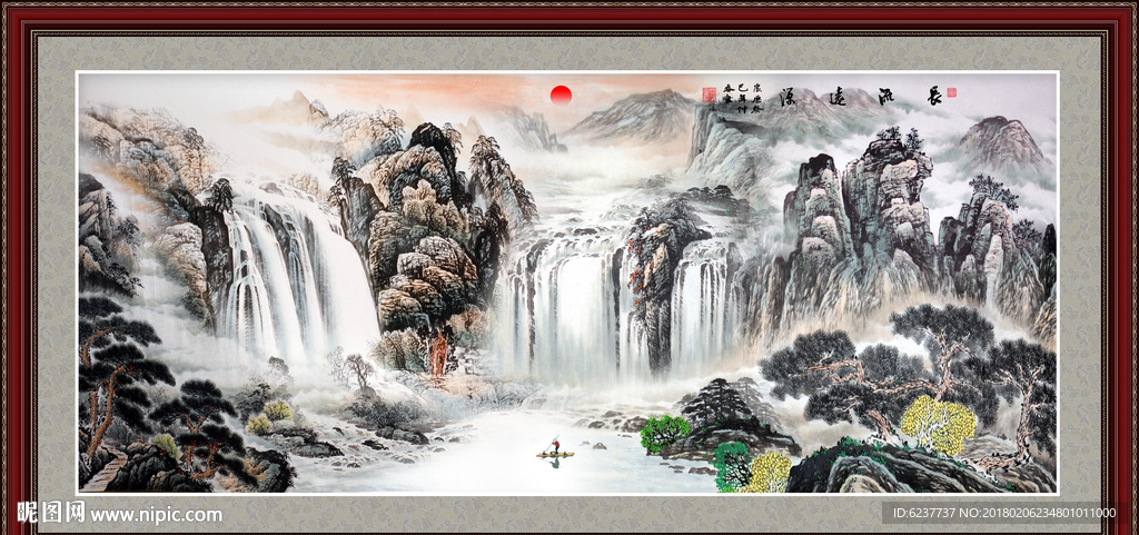 国画山水