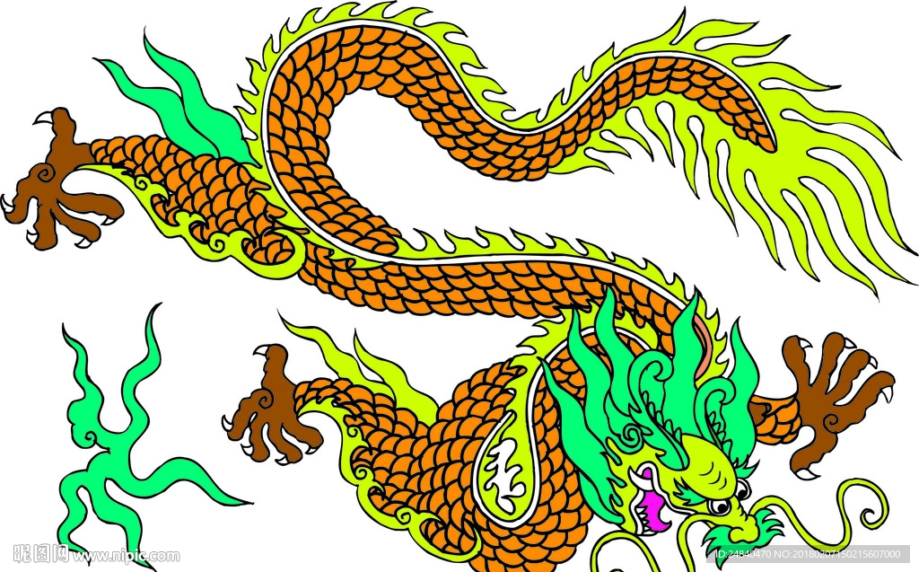 龙图腾 中华龙 龙