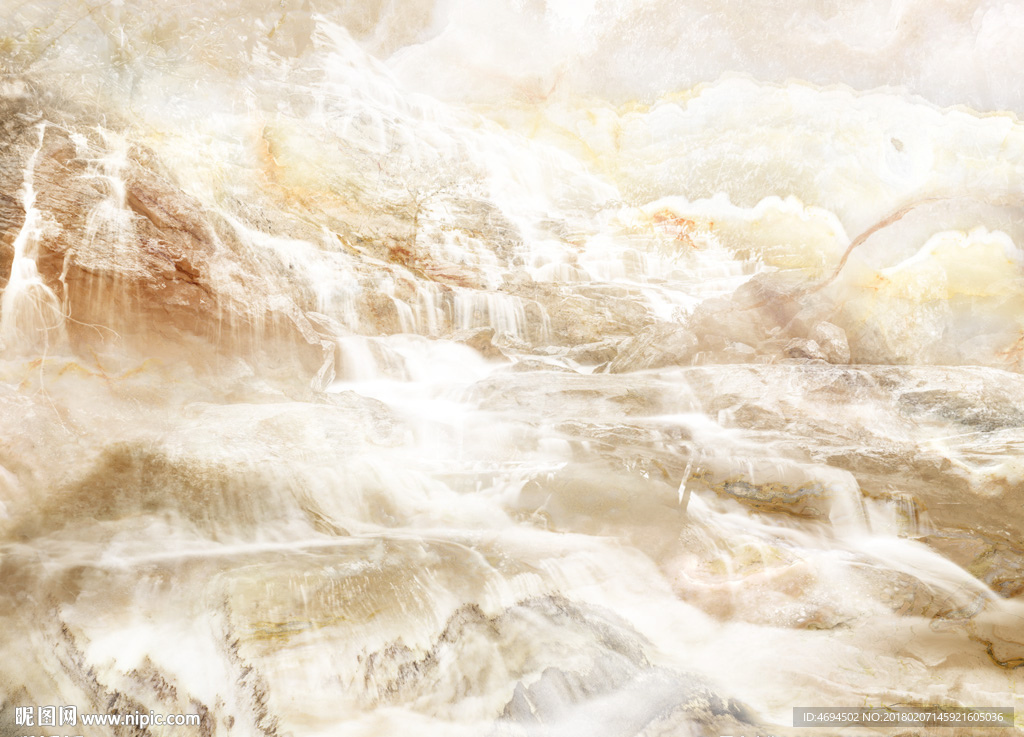 大气山水高清石纹大理石纹背景墙