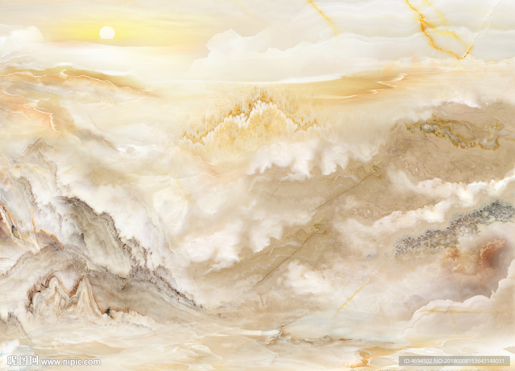 大气山水高清石纹大理石纹背景墙