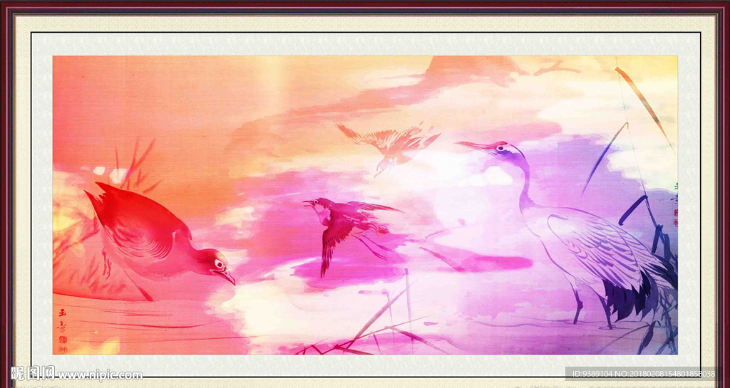 唯美油画