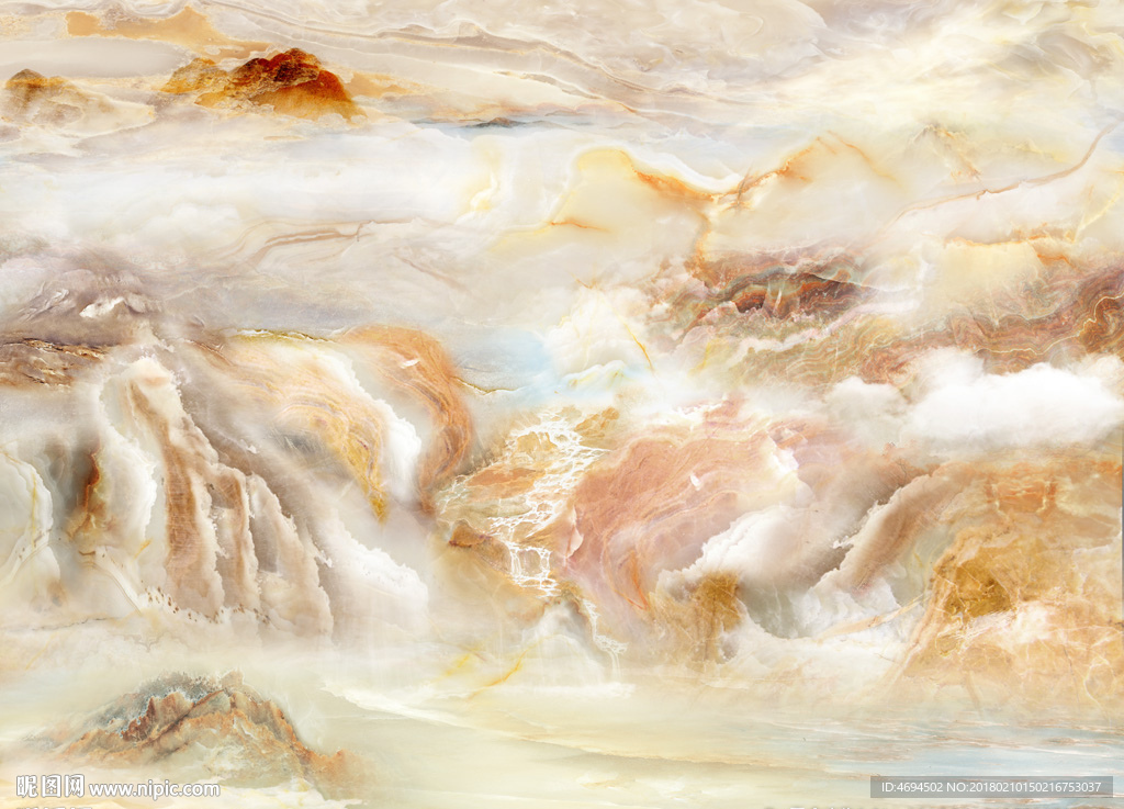 高清石纹大理石纹大气山水背景