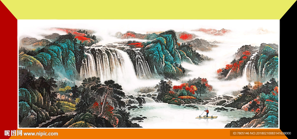 山水装饰画