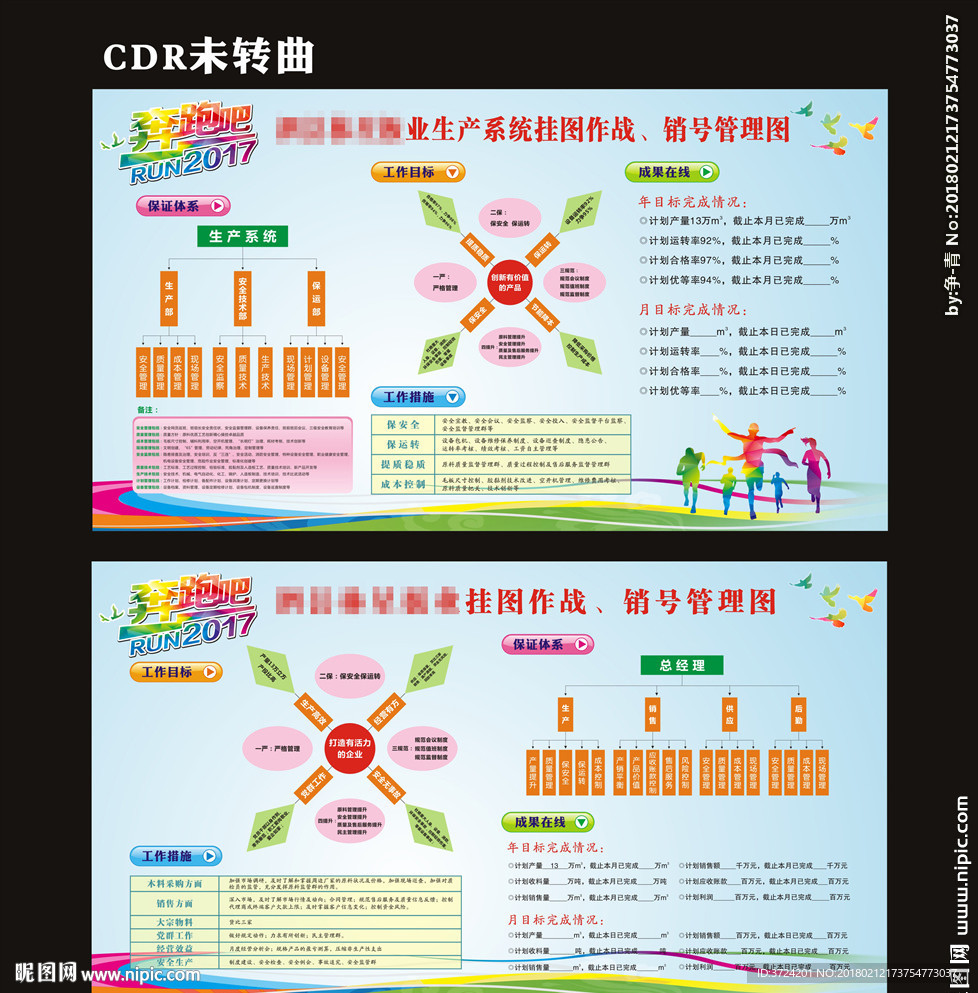 生产系统挂图展板