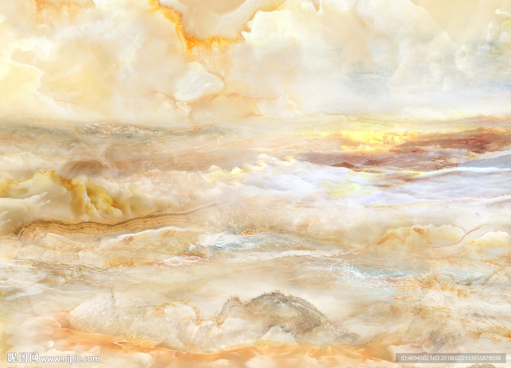 高清石纹大理石纹大气山水背景墙