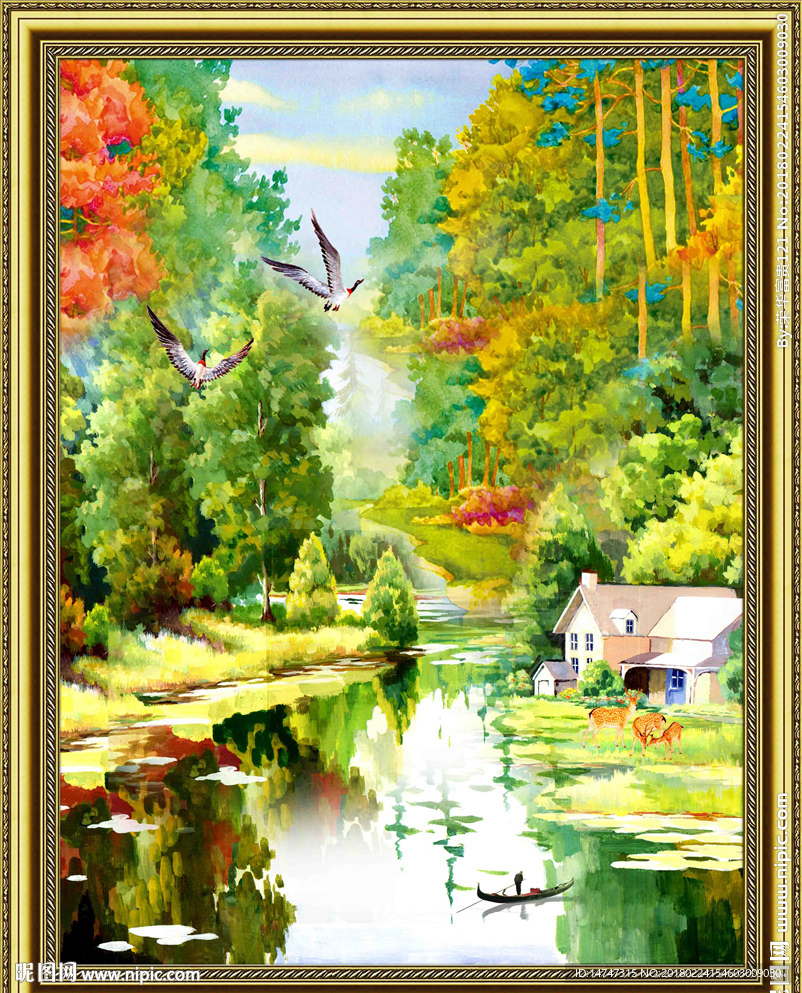 风景油画