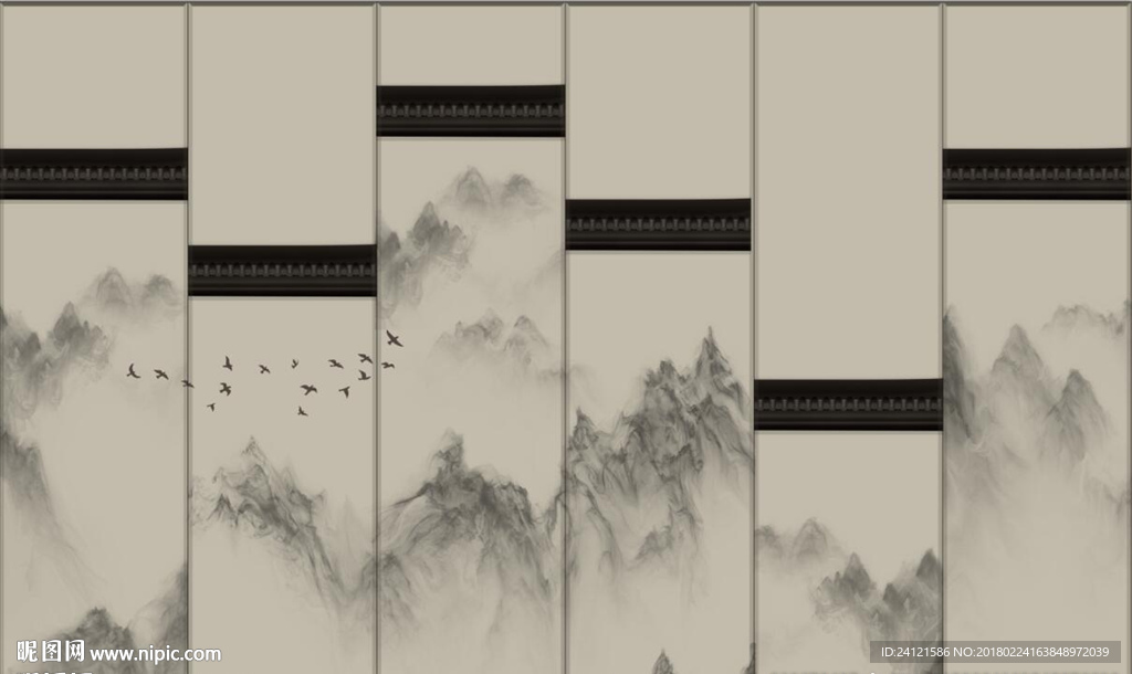 新中式意境山水