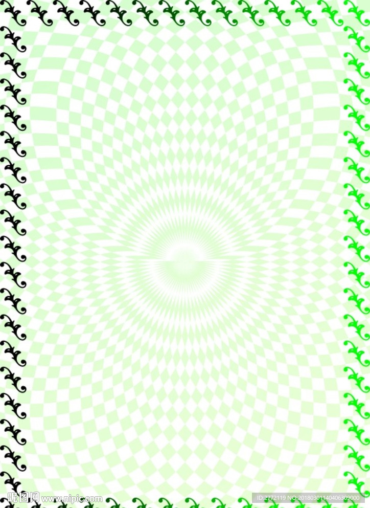 青翠翠 环保证书纹
