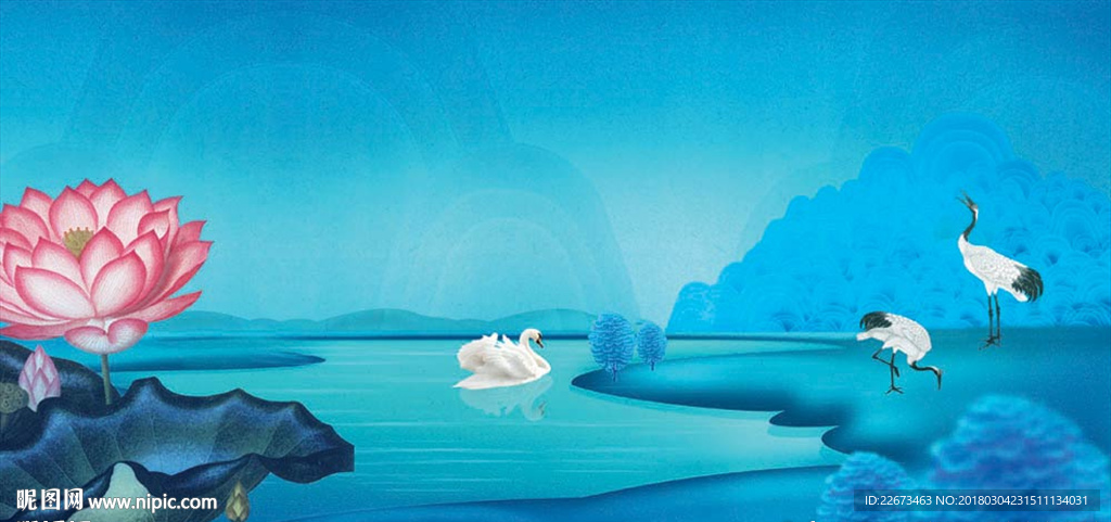 古典水彩插画酒吧音乐地产海报