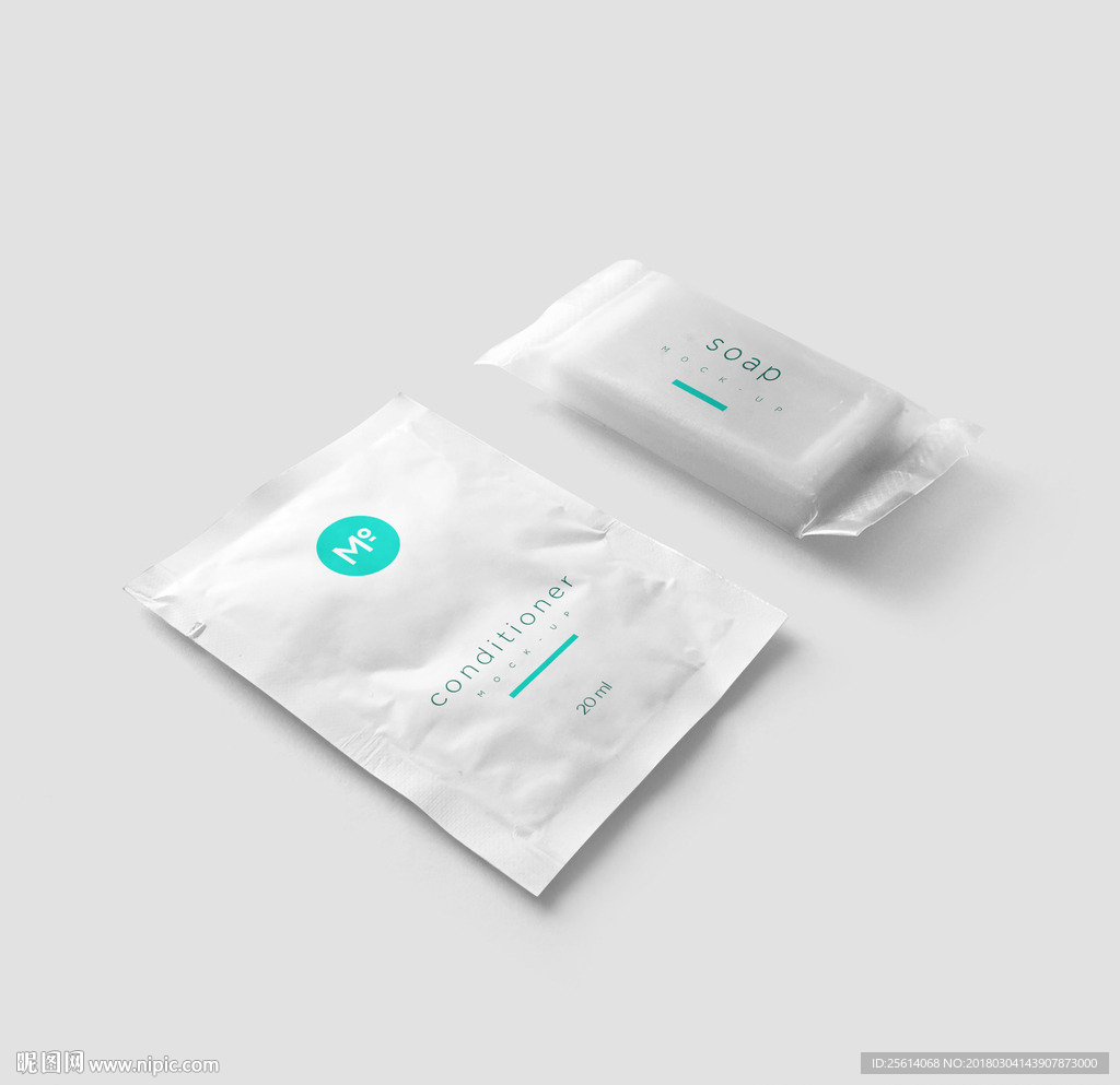 洗浴产品包装样机