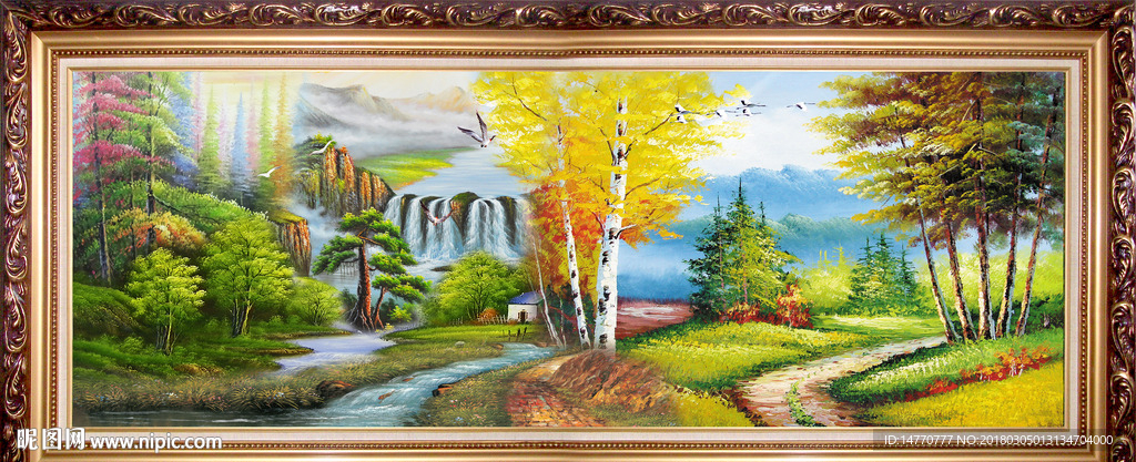 风景油画