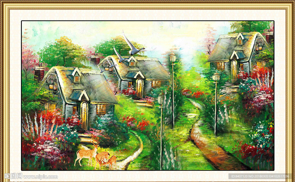 风景油画