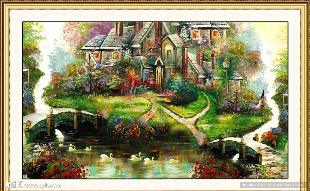 风景油画