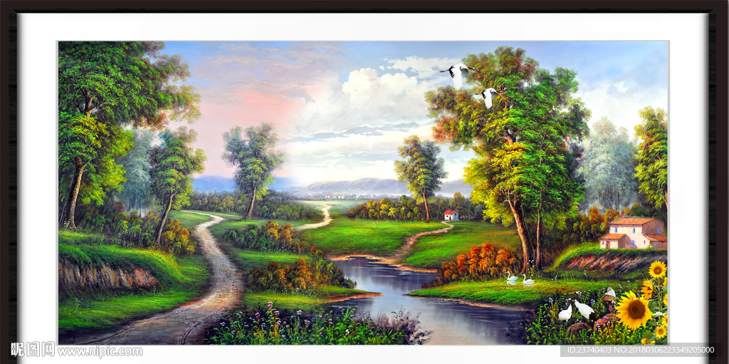 风景油画