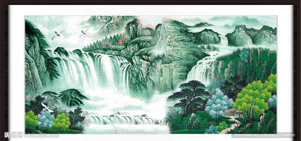 山水国画