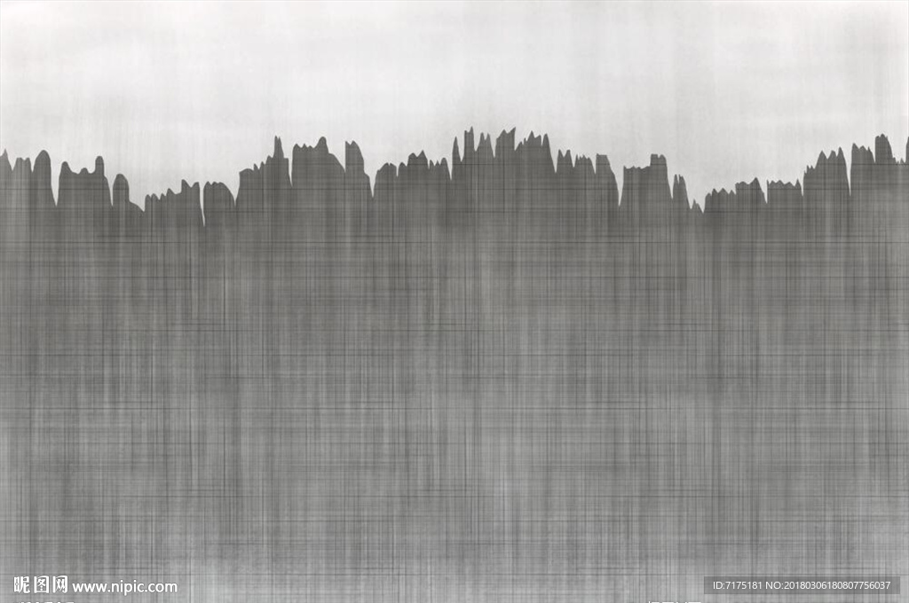 新中式水墨背景墙