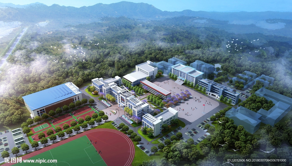 学校绿化设计