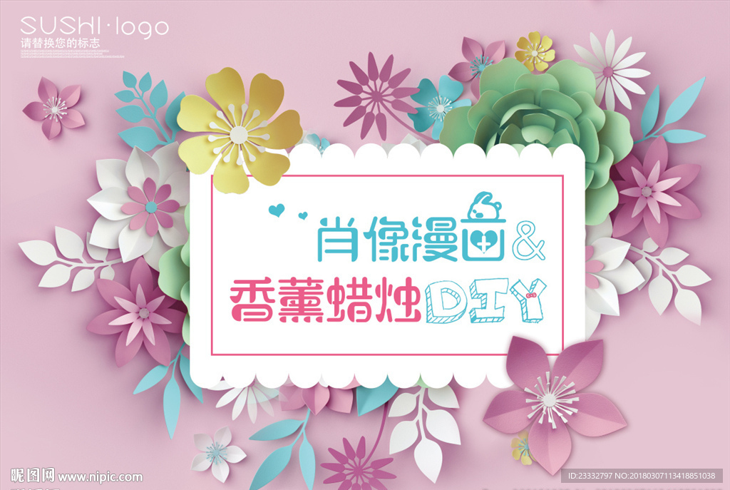暖场DIY主题展板